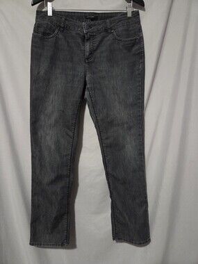 Women's Grey/Black Slim Jeans